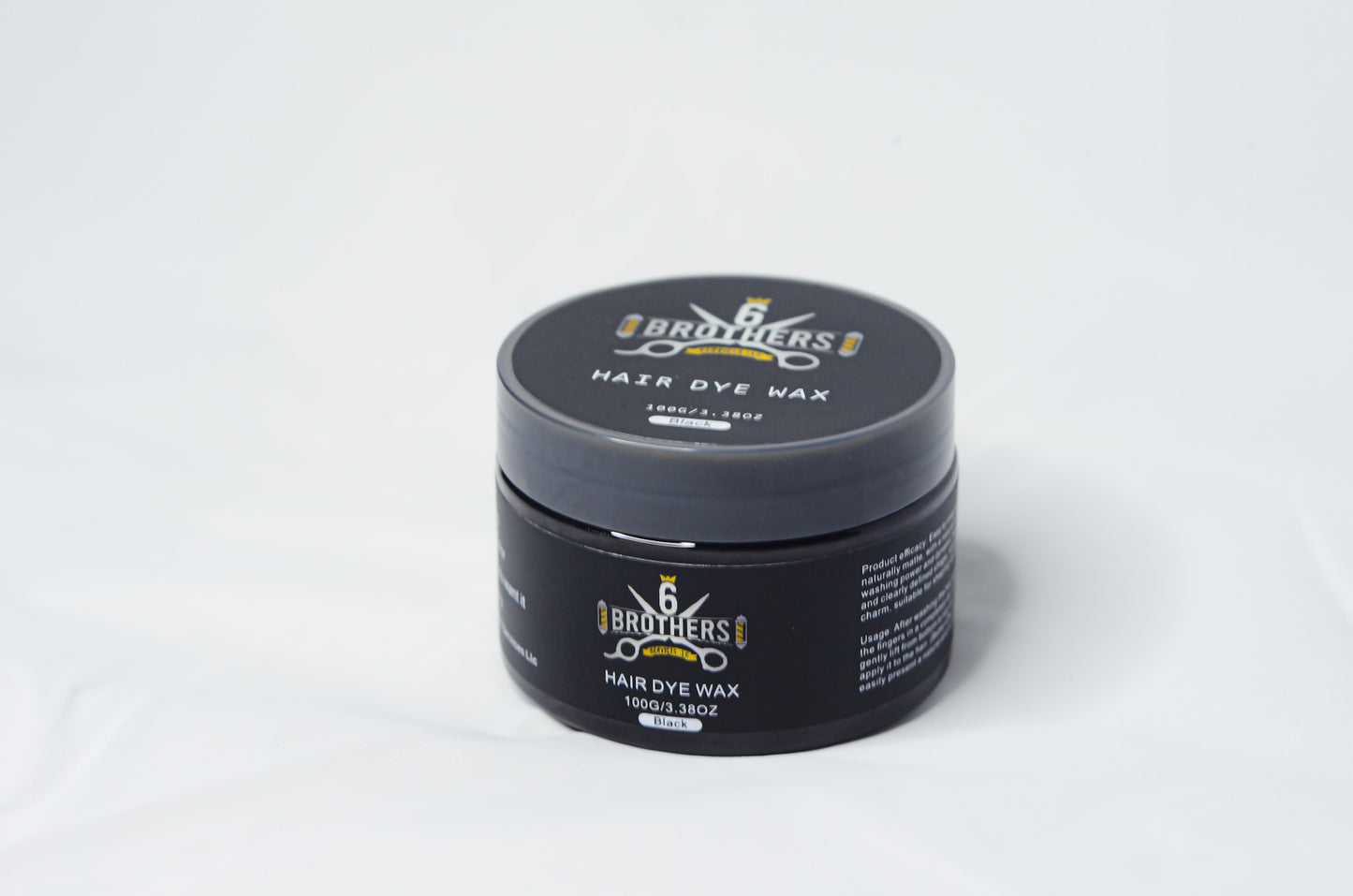 Hair dye wax (Black)